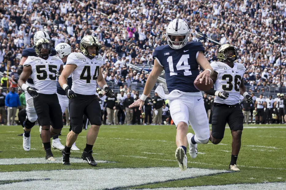 NCAAF College Football game: Penn State Nittany Lions @ Purdue Boilermakers