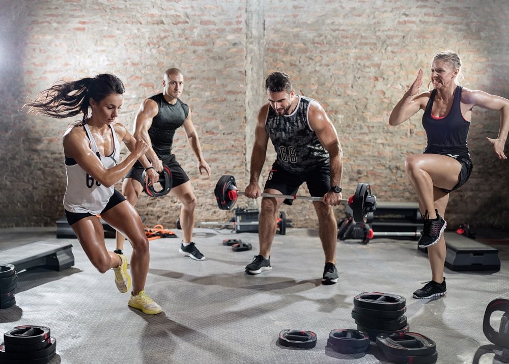 Image of people Circuit Training to help become a better athlete - It's never too late to start