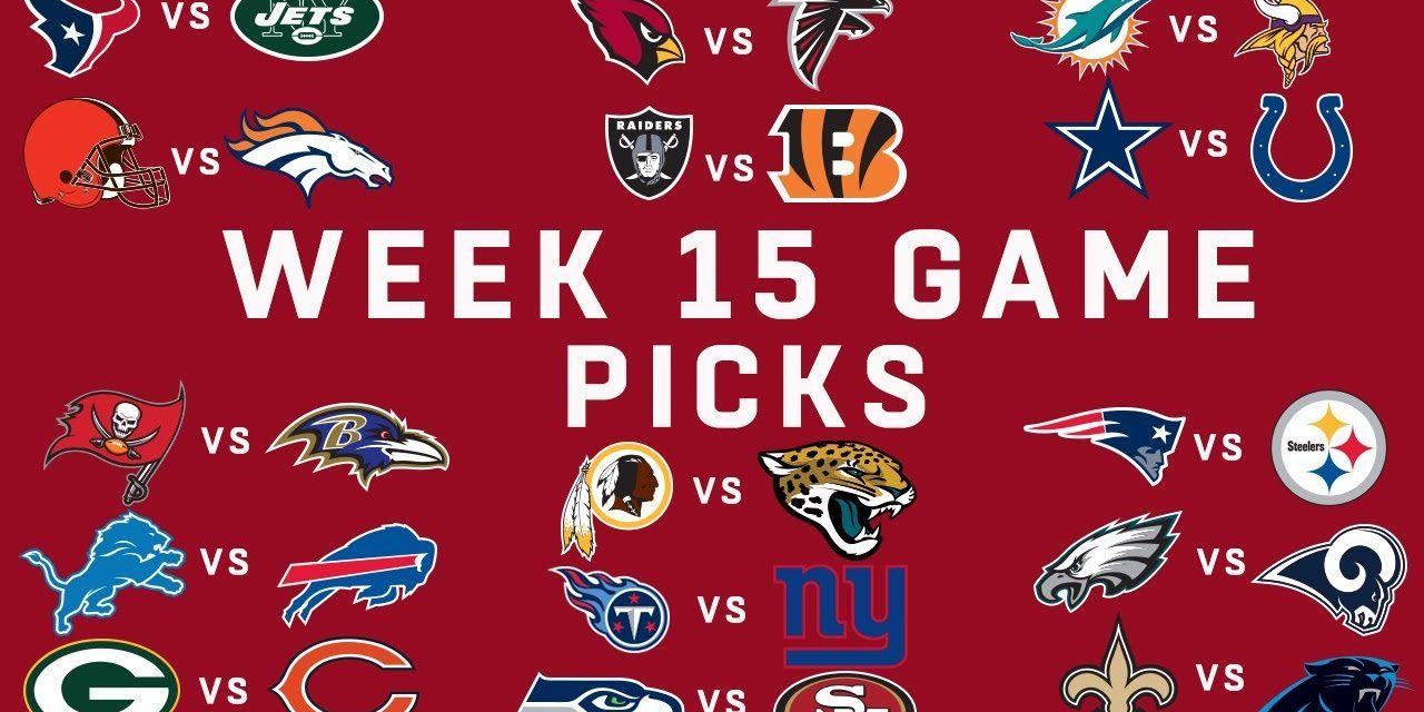 NFL Week 15 preview Standings and games to watch That's All Sport