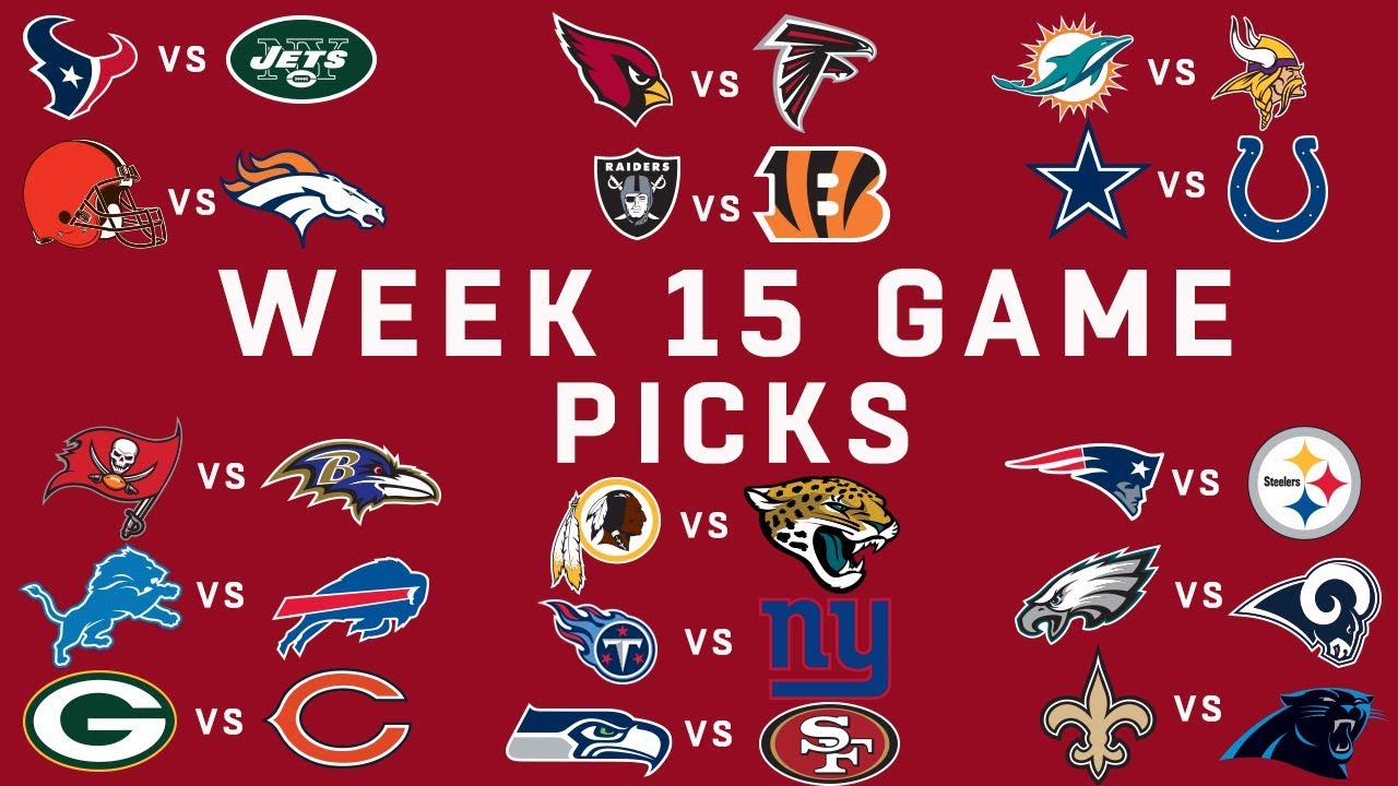 NFL Week 15 preview: Standings and games to watch | That's All Sport