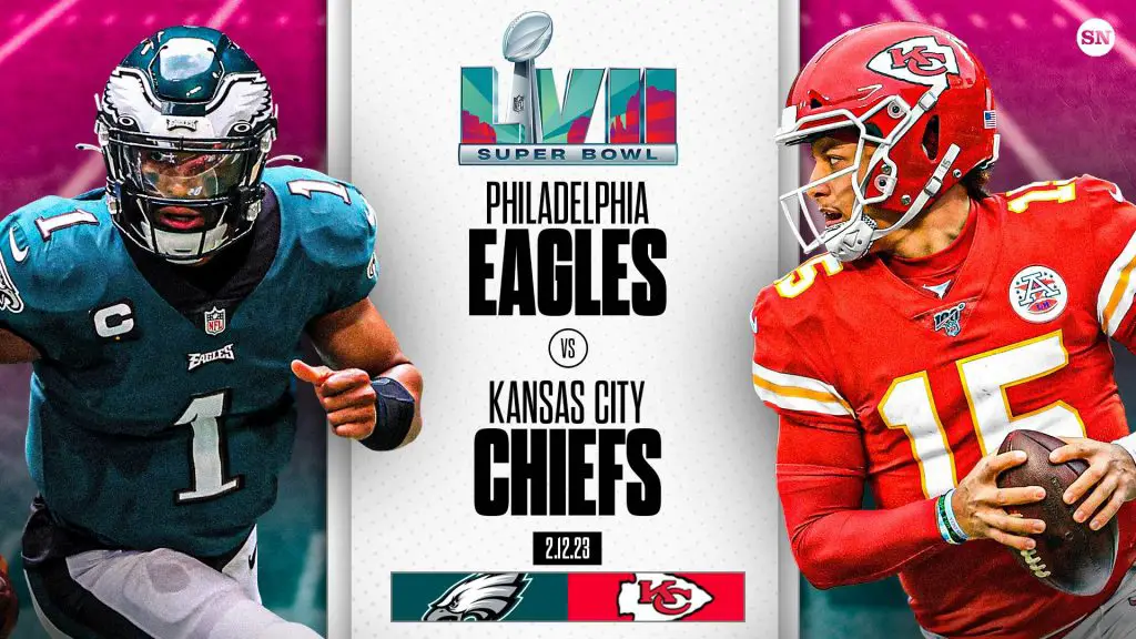 Super Bowl LVII: Kansas City Chiefs @ Philadelphia Eagles