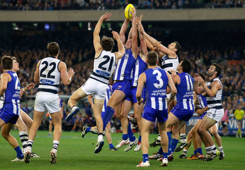 Aussie Rules - Geelong vs North Melbourne