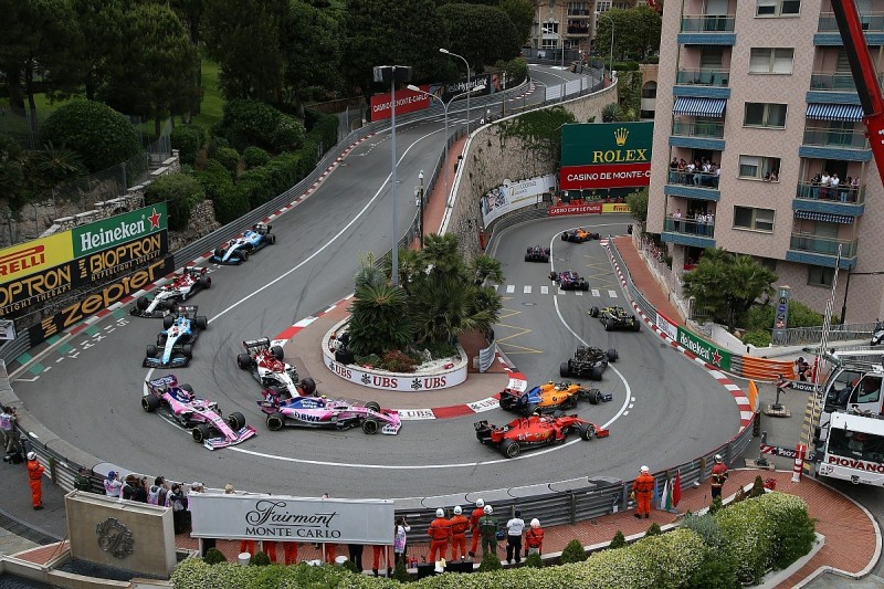 Monaco Street Circuit, Monaco where cars actually use the streets of Monaco as a racetrack