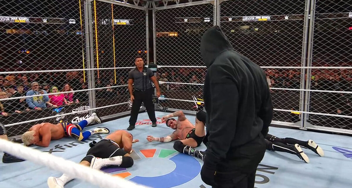 Survivor Series Hooded Assailant Unveiled