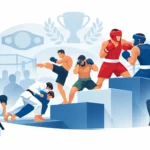 Combat Sports by Popularity Ranked