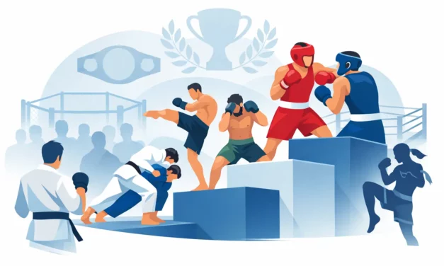Combat Sports by Popularity Ranked